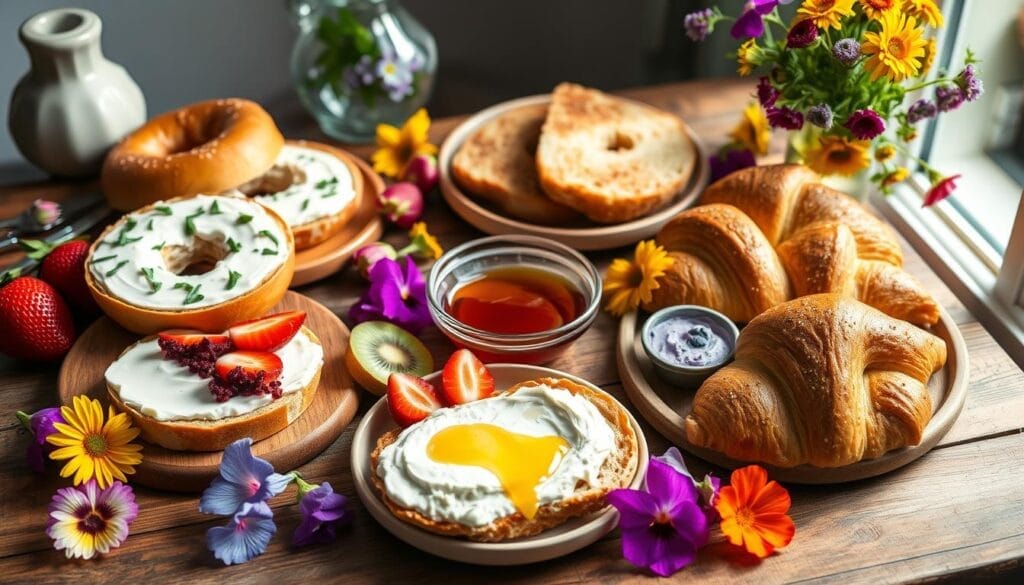 Flavored Cream Cheese Breakfast Pairings