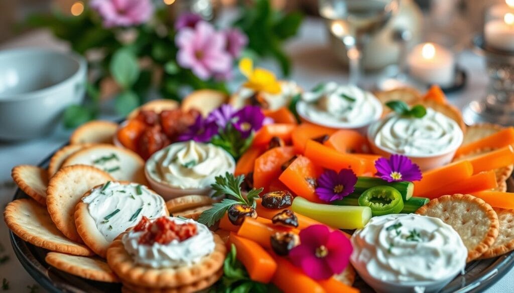 Flavored Cream Cheese Party Appetizers