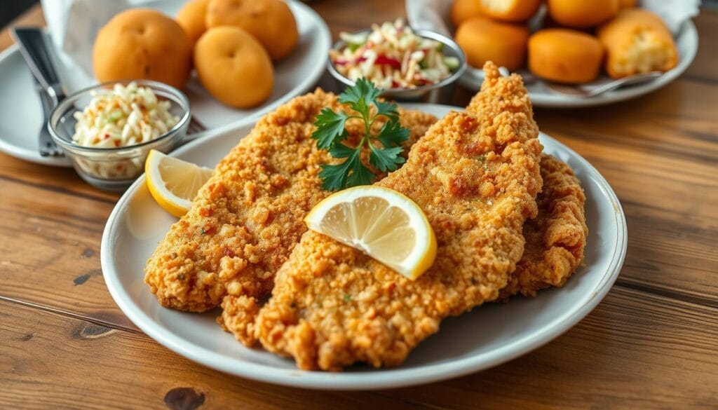 Southern Fried Whiting Dish