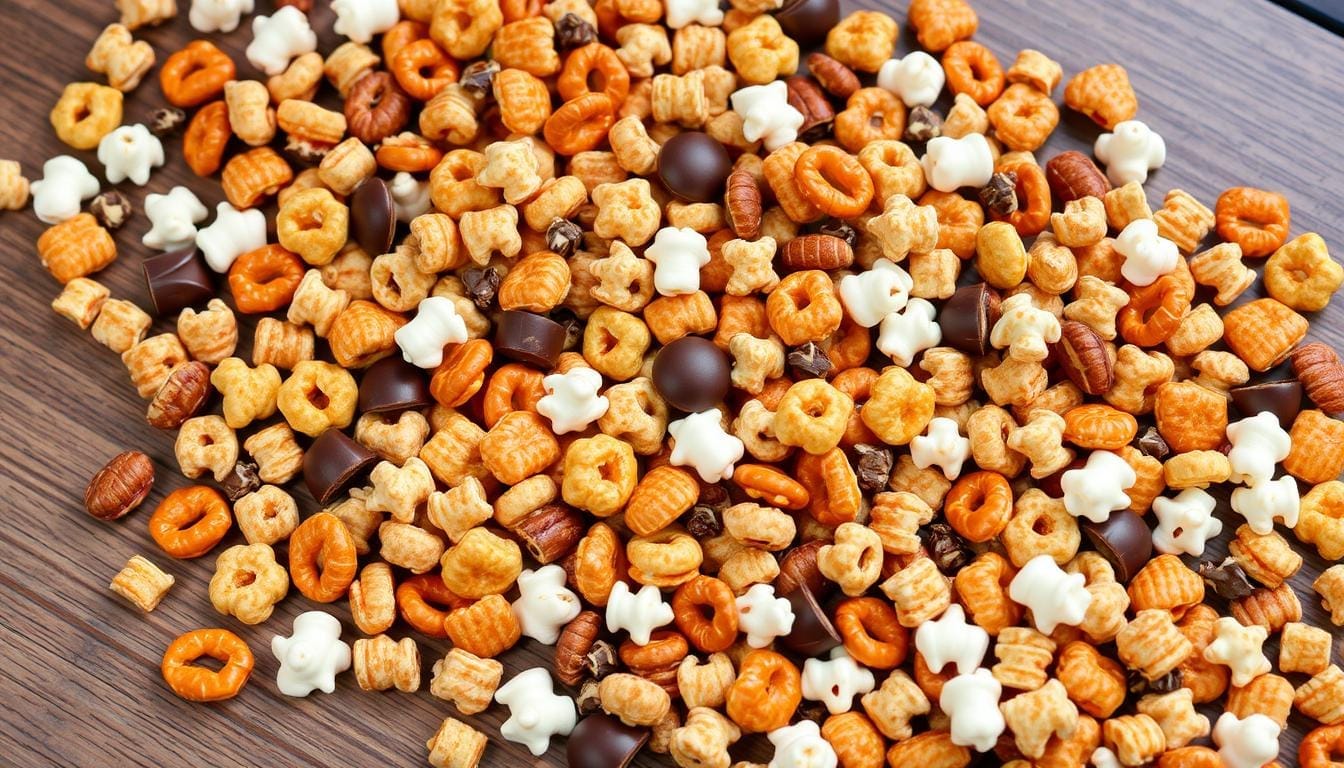 sweet and salty chex mix